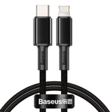 Baseus High Density 20W USB-C to Lightning Cable - 1 Meter - Black