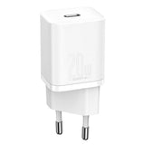 Baseus Super Si 20W Wall Charger USB-C Quick Charge with Lightning Cable - White