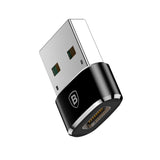 Baseus Mini USB-C to USB-A Adapter - Black