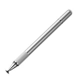 Baseus Double-Sided Stylus Pen for Mobile / Tablet with Ballpoint Pen - Silver