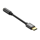 Baseus L54 USB-C to 3.5 mm Mini Jack Audio Adapter - 9 cm - Black