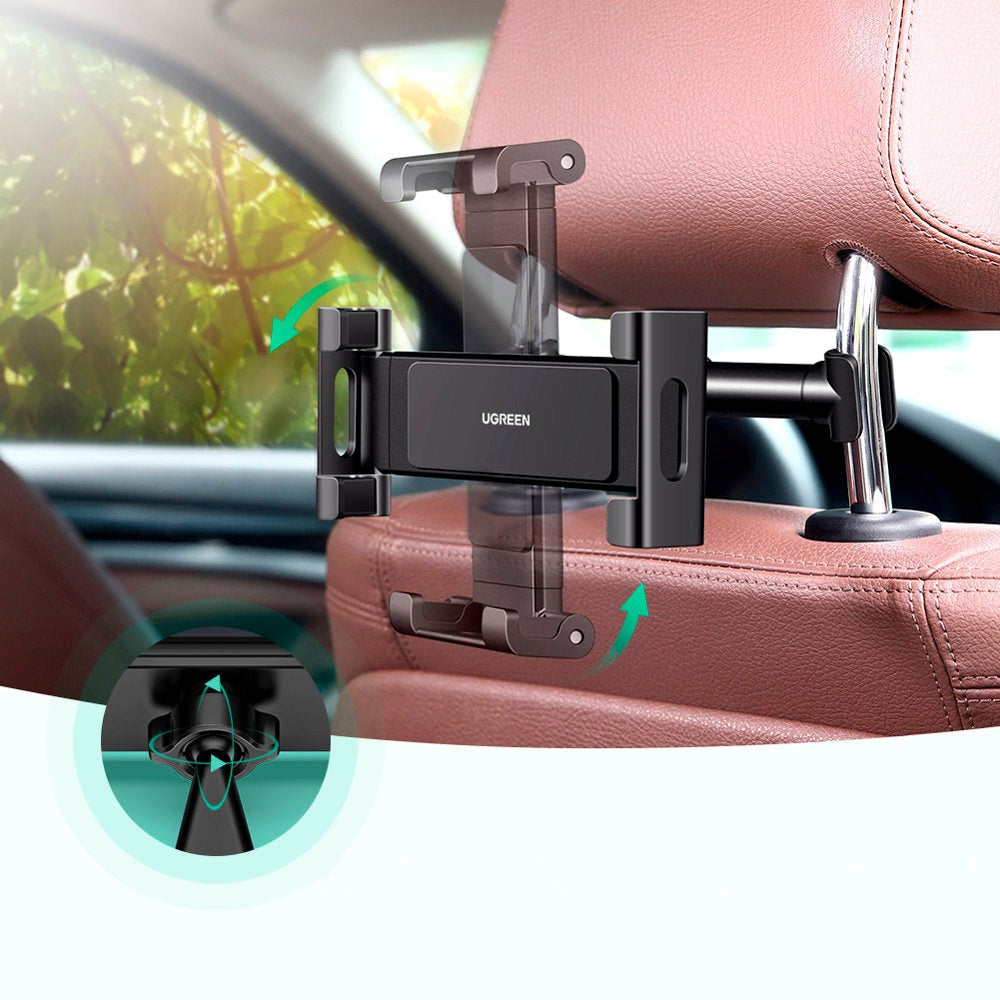 UGREEN Holder for the Backseat for the Car's Headrest - 135 - 280mm - Black