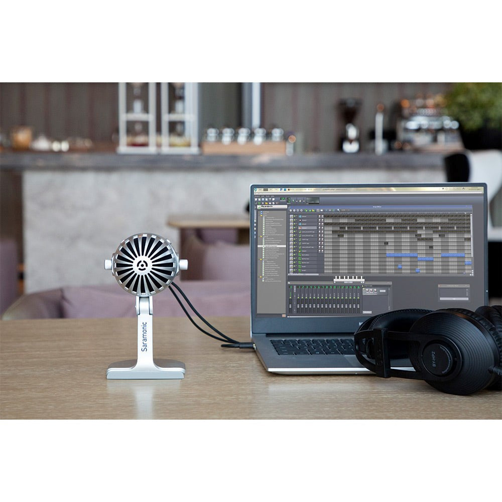 Saramonic MTV550 USB Microphone for PC / Mobile - Silver