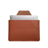 MOFT Faux Leather Laptop Sleeve & Stand - 15-16" - Brown