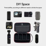 TELESIN Organizer Bag for Action Camera & Accessories - Black