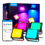 Govee Smart LED Flood Lights - 4 pcs. - Black