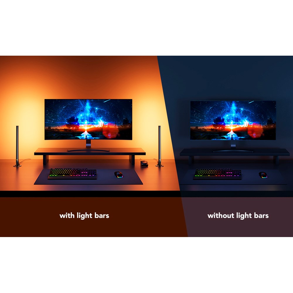 Govee Gaming Smart Light Bars - Black