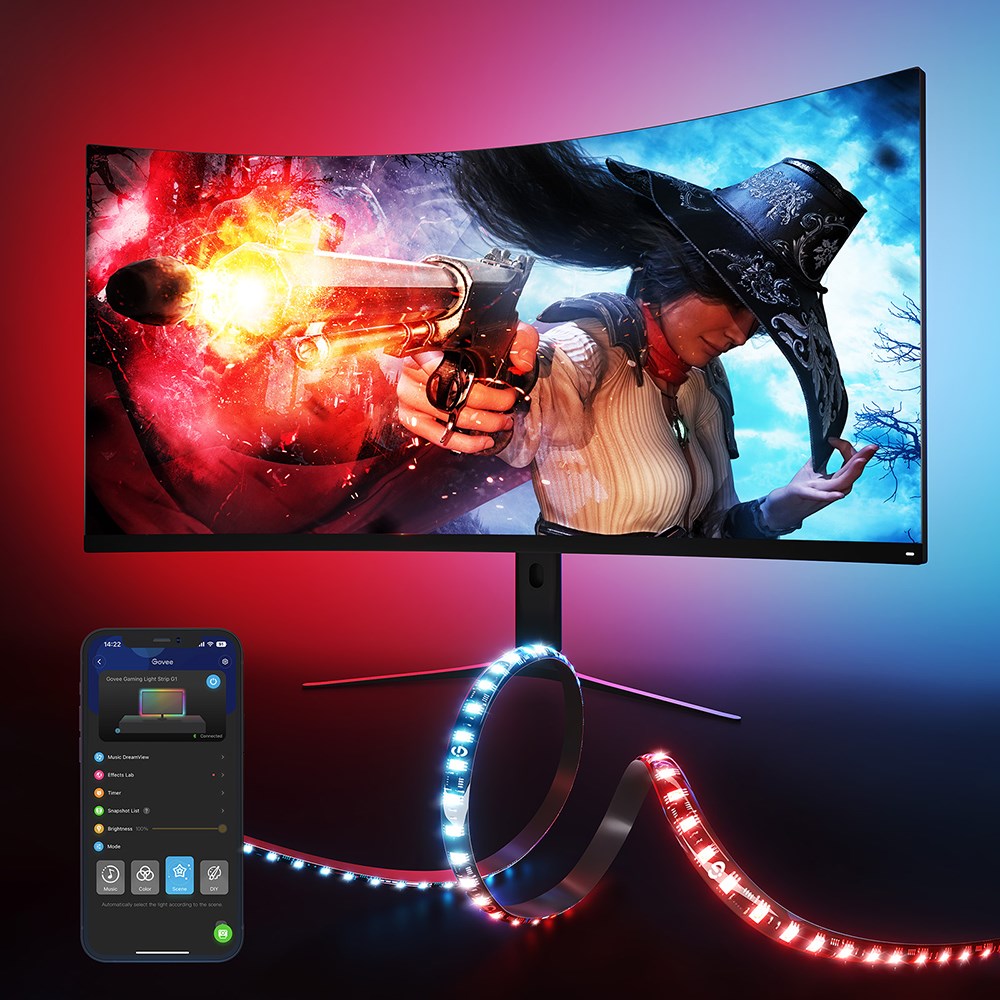 Govee G1 Gaming Lightstrip - Black