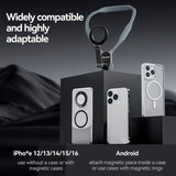 TELESIN Magnetic Neck Strap for Smartphone - MagSafe Compatible - Grey