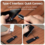 TELESIN Multifunctional Card Reader - USB-C - Black