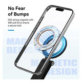 TELESIN Magnetic Selfie Stick with Bluetooth Button Shutter - MagSafe Compatible - Black