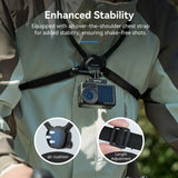 TELESIN Malleable Neck Strap for Action Camera - Black