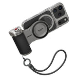 TELESIN Master Grip Holder for iPhone 17 Pro Max - Grey / Black