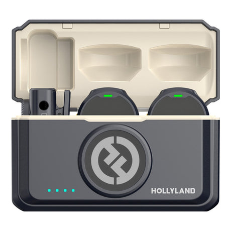 Hollyland Lark M2 Camera Wireless Microphone w. 2 x TX & 1 x RX - Black