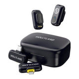 Hollyland Lark A1 Wireless Microphone Set with 1 x USB-C RX & 1 x Lightning RX - Black