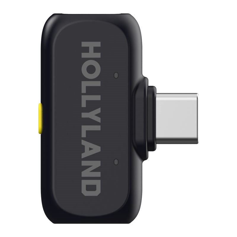 Hollyland LARK A1 Wireless Microphone Duo with 1 x USB-C RX - Black