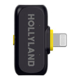 Hollyland Lark A1 Mini Duo Wireless Microphone with Lightning - Black