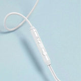 Dudao X3 Wired In-Ear Headphones w. 3.5mm Minijack - White