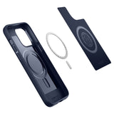 iPhone 14 Pro Spigen Mag Armor Case - MagSafe Compatible - Navy Blue