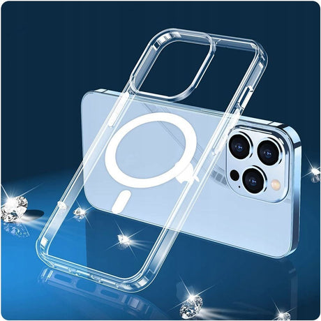 Samsung Galaxy S23 Tech-Protect Flexair Hybrid Case - MagSafe Compatible - Transparent