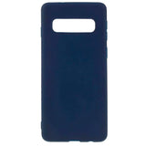 Samsung Galaxy S10 Matte Silicone Case - Dark Blue