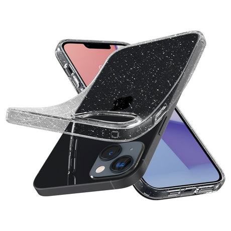 iPhone 14 Spigen Liquid Crystal Glitter Case - Transparent