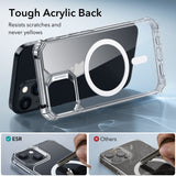 iPhone 15 ESR Air Armor Halolock Case - MagSafe Compatible - Transparent