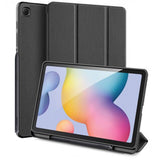 Samsung Galaxy Tab S6 Lite Case - DUX DUCIS Domo Series Quality Case - Black