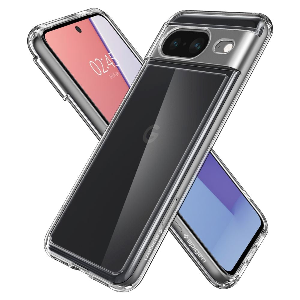 Google Pixel 8 Spigen Ultra Hybrid Case - Transparent