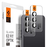 Samsung Galaxy S23 FE Spigen Kameralinse Camera Lens Protective Glass - Black / Transparent - 2 pcs.