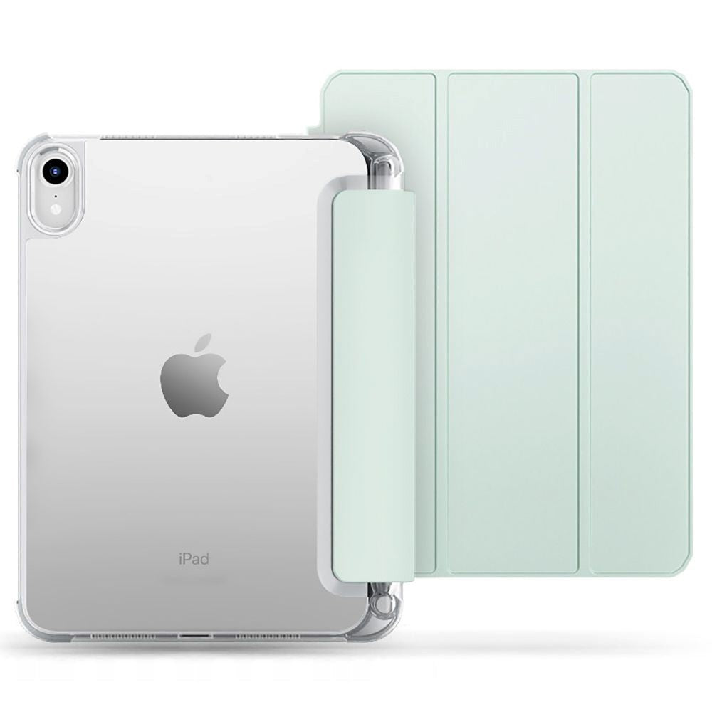 iPad 10.9" (2022) Tech-Protect SC Hybrid Tri-fold Case - Matcha Green / Transparent