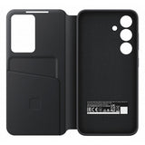 Original Samsung Galaxy S24 Smart View Wallet Case - Black (EF-ZS921CBEGWW)