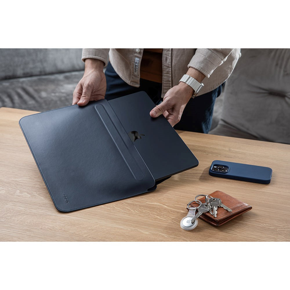 Epico Eco Leather MacBook / Laptop Sleeve 14" (320 x 225 mm) - Black