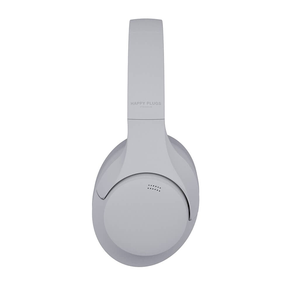Happy Plugs Play Pro Wireless Over-Ear Headphones with Noise Cancellation - White