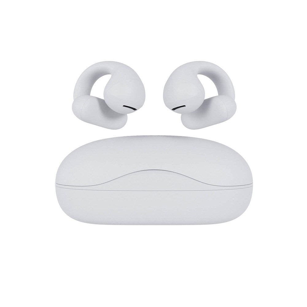 Happy Plugs Clip Wireless Open-Ear Headphones - White