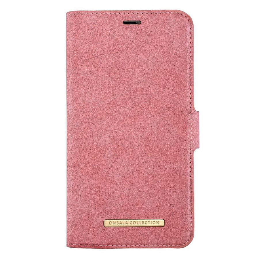 iPhone 12 Pro / 12 GEAR Onsala Collection Wallet Leather Case - Dusty Pink