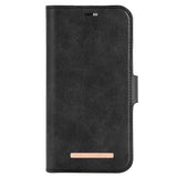 iPhone 15 GEAR ONSALA Fashion Collection Wallet Case w. Magnet - MagSafe Compatible - Midnight Black