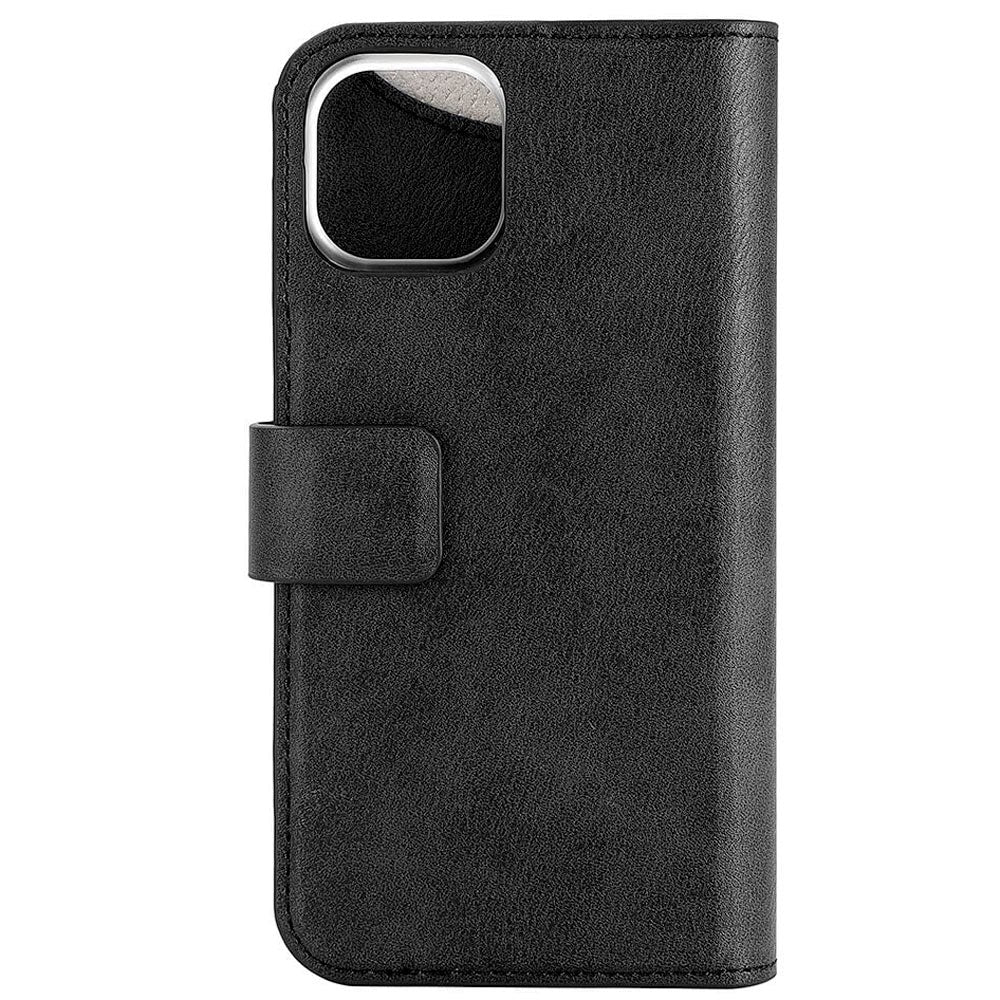 iPhone 15 Plus GEAR ONSALA Fashion Collection Wallet Case w. Magnet - MagSafe Compatible - Midnight Black