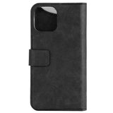 iPhone 15 Pro GEAR ONSALA Fashion Collection Wallet Case w. Magnet - MagSafe Compatible - Midnight Black