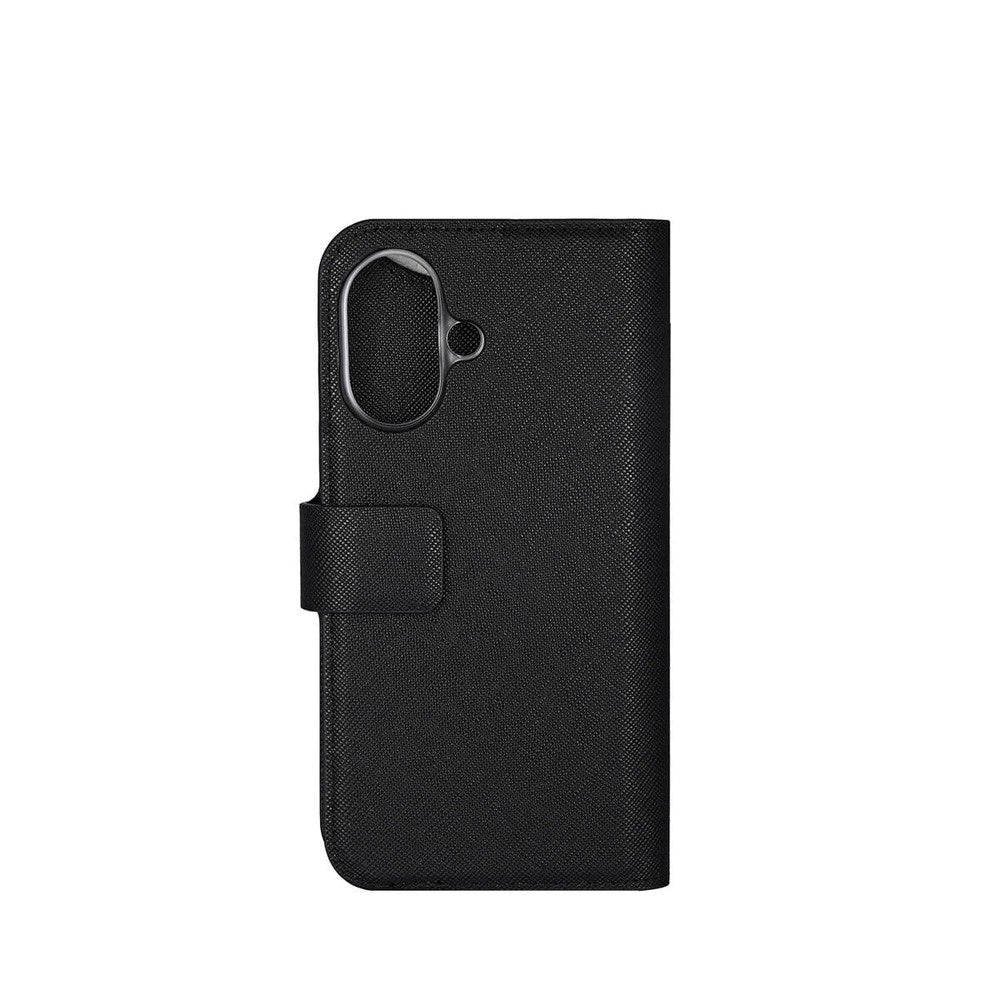 GEAR ONSALA iPhone 16 ECO Flip Cover with Wallet - MagSafe Compatible - Black