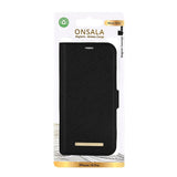 GEAR ONSALA iPhone 16 Pro ECO Flip Cover with Wallet - MagSafe Compatible - Black