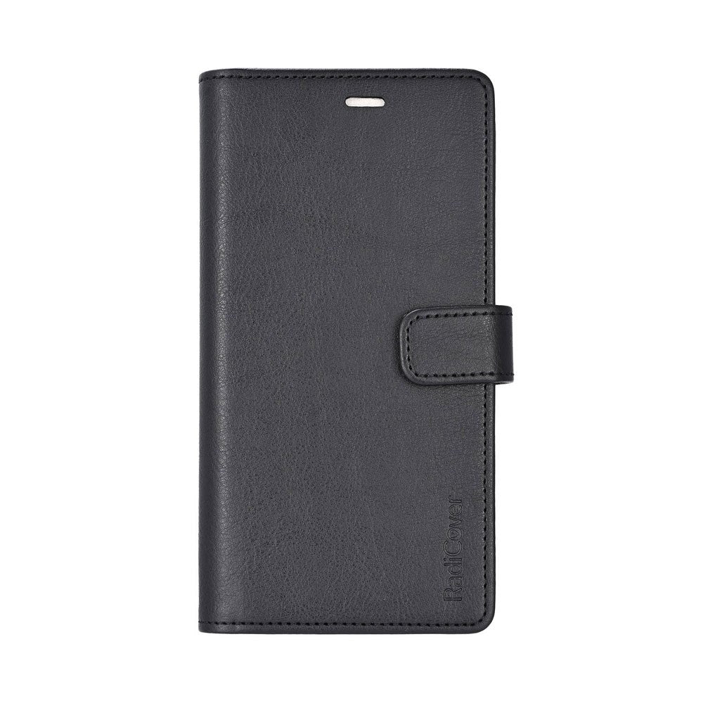 Samsung Galaxy S26 RadiCover Anti Radiation Faux Leather Flip Case with Wallet - Black