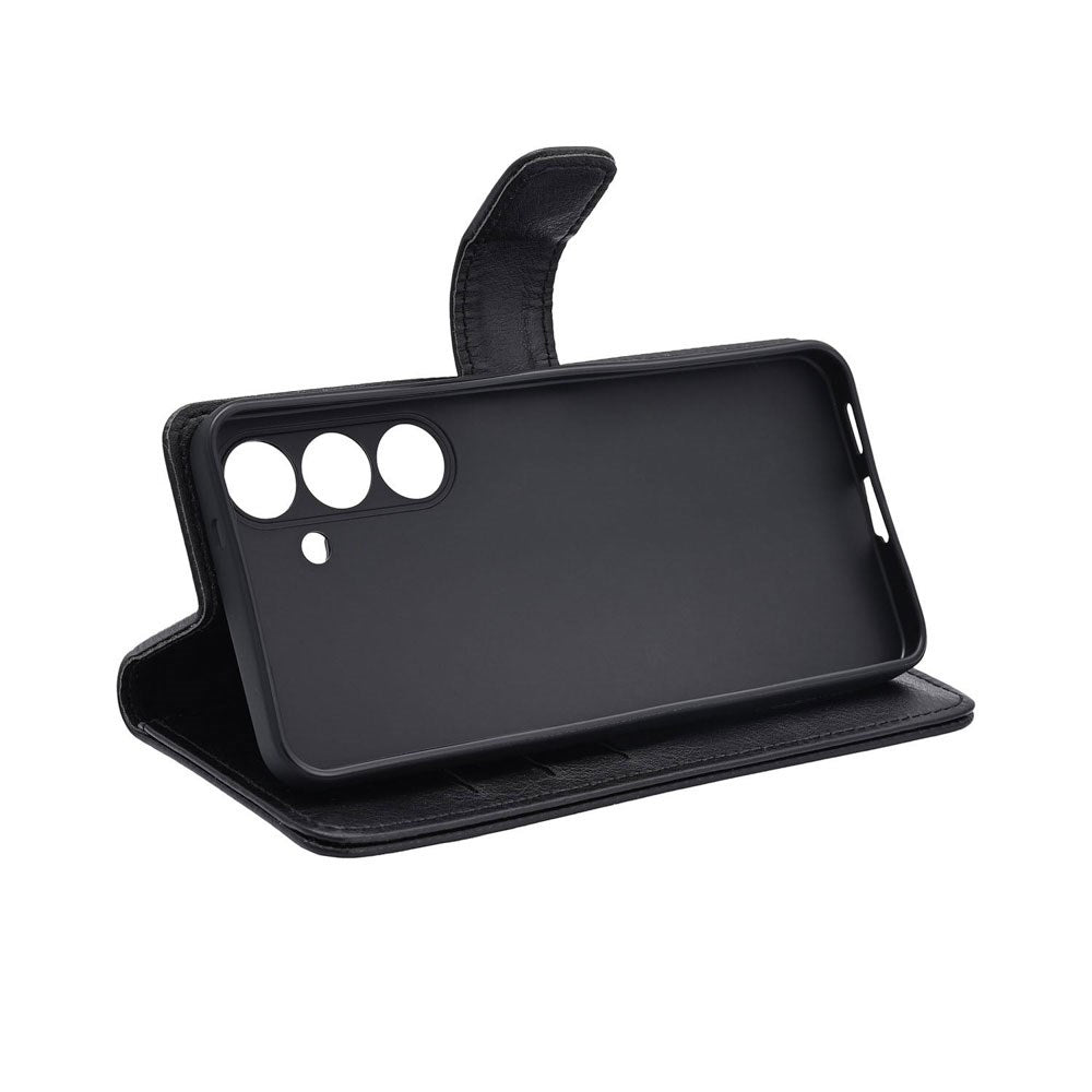 Samsung Galaxy S26 RadiCover Anti Radiation Faux Leather Flip Case with Wallet - Black