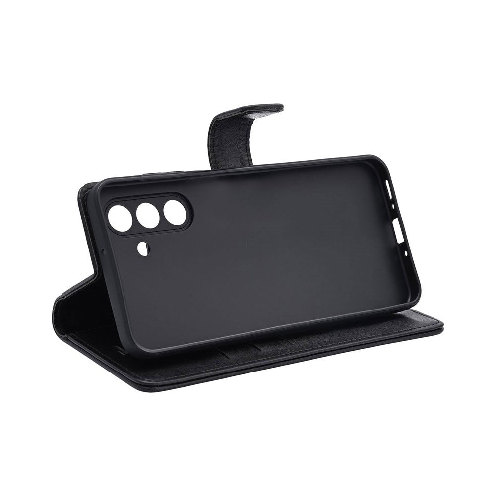 Samsung Galaxy A57 RadiCover Anti Radiation Faux Leather Flip Case with Wallet - Black