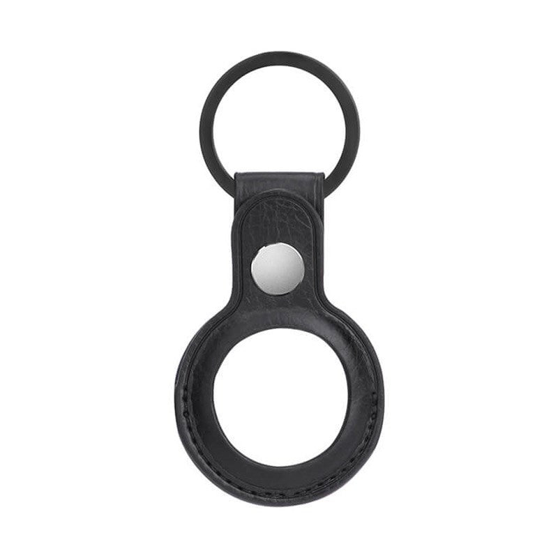 GEAR ONSALA AirTag LeatheretteHolder w. Key Ring - Black