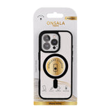 iPhone 16 Pro Gear Onsala Bumper Case - MagSafe Compatible - Black & Transparent