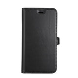 Samsung Galaxy S22 Gear Buffalo Wallet Genuine Leather Magnet Wallet Case - Black