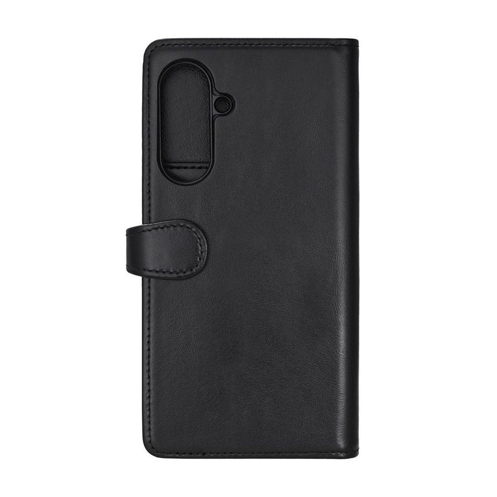 Samsung Galaxy A36 (5G) Buffalo 2-in-1 Wallet Real Leather Magnet Flip Case with Wallet - Black