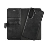 Samsung Galaxy A36 (5G) Buffalo 2-in-1 Wallet Real Leather Magnet Flip Case with Wallet - Black