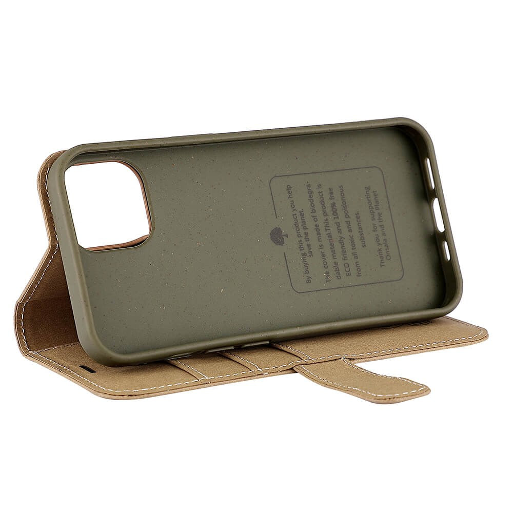 iPhone 13 GEAR Onsala Eco Wallet - Degradable Wallet Case - Sand